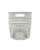 Everyday Living Stereo Basket 6L - White Perspective: front