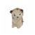 Holiday Home 4.25 Inch Rattan Hedgehog Perspective: front