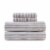 HD Designs Flannel Sheet Set - Stripe Perspective: front