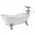Sophia's Doll Clawfoot Bathtub Accessories Furniture Perspective: front