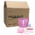 Health Pack PPE Kit (Case of 20 Kits) for School, Student, Kids 6-12 Years - Pink Perspective: front