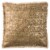 Safavieh Metallic Sponge Pillow - Golden Caramel Perspective: front