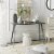 SAFAVIEH Marshal Console Table Slate / Grey Perspective: front