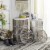 Safavieh Libby Rattan Laundry Baskets - White Perspective: front