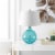 SAFAVIEH Lighting Adele Horn Table Lamp Silver / Cream Perspective: front