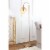 SAFAVIEH Jonas Floor Lamp | Brass | Perspective: front