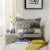Safavieh Gareth Pillow - Charcoal Perspective: front