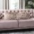 Safavieh Chic Shag Pillow - Beige Perspective: front