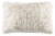 Safavieh Chic Shag Pillow - Ivory Perspective: front
