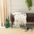 Safavieh Penton Throw Blanket - Grey Perspective: front