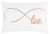 Safavieh Gold Infinite Love Pillow Perspective: front
