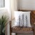 Valorie Vine Pillow 20" x 20" in White Perspective: front
