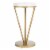 SAFAVIEH Theia Accent Table White / Gold Perspective: front