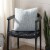 Safavieh Liliana Knit Pillow - Dull Blue Perspective: front