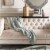 Safavieh Liliana Knit Throw - Dull Blue Perspective: front
