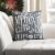 Safavieh North Square Pillow - Green / White Perspective: front