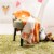 Safavieh Titan Baby Throw - Orange Perspective: front
