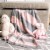 Safavieh Bubble Baby Throw - Grey Perspective: front