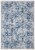 Safavieh Martha Stewart Brentwood Area Rug - Cream/Blue Perspective: front