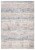 Martha Stewart Cosmopolitan Accent Rug - Cream/Light Gray Perspective: front