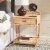 SAFAVIEH Bea 1-Drawer 1 Shelf Nightstand Natural Perspective: front