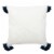 Safavieh Larzon White Pillow Perspective: front