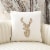 Safavieh Rein Square Pillow - Beige Perspective: front