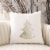 Safavieh Noel Square Pillow - Beige Perspective: front