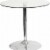Flash Furniture Table,Tempered Glass,Round,31-1/2  Dia.  CH-7-GG Perspective: front