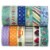 Wrapables Washi Tapes Decorative Masking Tapes, Set of 12, ADSET09 Perspective: front