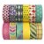 Wrapables Washi Masking Tape Collection, Set of 12, WPSET51 Perspective: front