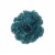 Wrapables Shabby Chic Burlap Rose Flower 2 Inch Diameter (Set of 20), Teal Perspective: front