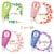 Wrapables Novelty Sticker Machine Pens for Home Office School, Nature Perspective: front