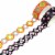 Wrapables Geometric Hollow Washi Masking Tape 4M Length Total (Set of 2), Bubbles Perspective: front