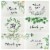 Wrapables Blank Thank You Cards with Envelopes for Special Events (Set of 4), Classic Floral Perspective: front
