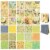 Wrapables Scrapbook Paper for Journals, Scrapbooking, Stationery, Butterflies + Floral Decor Perspective: front