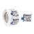 Wrapables Yessss! Arrived Small Business Thank You Stickers Roll for Packages (500pcs) Perspective: front