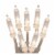 ProductWorks Mini Bulb LED Light String, Cool White, 60-Feet Perspective: front