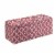 Furniture of America Haas Contemporary Fabric Storage Ottoman in Red Perspective: front