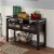 Furniture of America Tayler Contemporary Wood Storage Console Table in Espresso Perspective: front