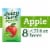 Juicy Juice Apple Juice 100% Juice Perspective: front