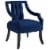 Harken Performance Velvet Accent Chair Perspective: front