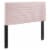 Tranquil Twin Headboard-MOD-7024-DUS midnight blue Perspective: front