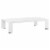 Tahoe Outdoor Patio Powder-Coated Aluminum Coffee Table Perspective: front
