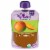 Plum Organics® Stage 1 Just® Mangos Organic Baby Food Pouch Perspective: front