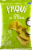 Paqui® Cool Salsa Verde Tortilla Chip Perspective: front