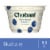 Chobani® Blueberry on the Bottom Nonfat Greek Yogurt Cup Perspective: front