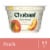 Chobani® Peach on the Bottom Nonfat Greek Yogurt Cup Perspective: front