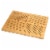 Oceanstar Bamboo Floor and Bath mat with Non-Slip Rubber Feet Perspective: front