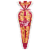 Popcornopolis® Caramel Corn Indulgent Popcorn Cone Perspective: front